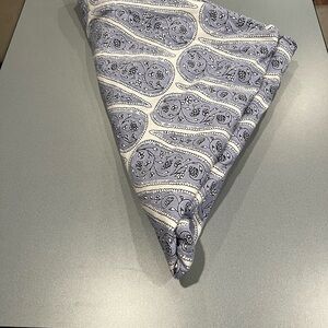 Blue and White Coverlet